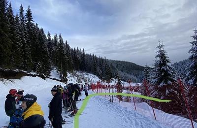 Pârtiile din Cluj au fost invadate de turiști