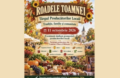 Primăria Lumina organizează Târgul Producătorilor Locali. Înscrierile sunt deschise până pe 1 octombrie