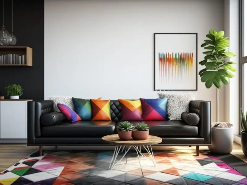 Cum să dai un plus de culoare spațiului tău de relaxare cu ajutorul obiectelor decorative