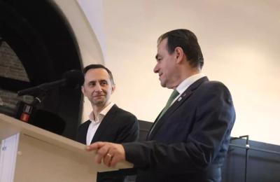 Ludovic Orban, la Timișoara: Susțin candidatura lui Alin Nica la CJ Timiș! Nica: PSD și PNL își dau pupături dulci peste flgeme groase