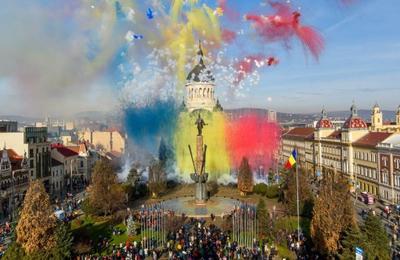 Manifestările din Cluj-Napoca, dedicate Zilei naționale a României, se vor desfășura în Piața Mihai Viteazul, Piața Avram Iancu și Piața Unirii