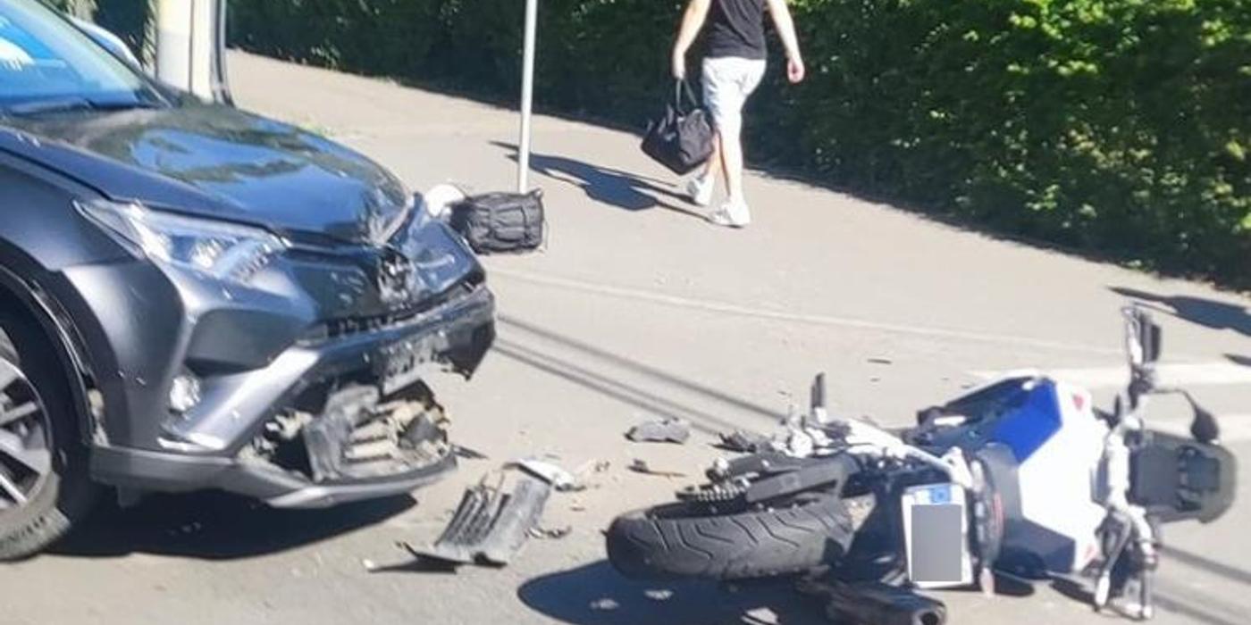 Accident rutier, pe strada Unirii, din cartierul Gheorgheni
