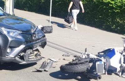 Accident rutier, pe strada Unirii, din cartierul Gheorgheni