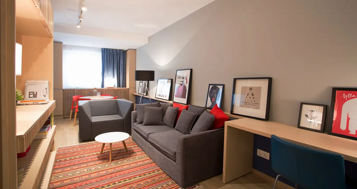 Interior de 46 metri patrati din Bucuresti, amenajat de 3 arhitecti talentati