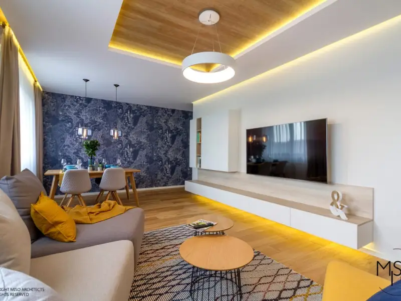 Transformare de revista pentru un apartament de 102 mp din Bucuresti