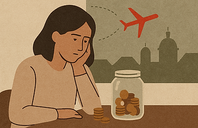 Young Romanians struggle to save and dream of moving abroad