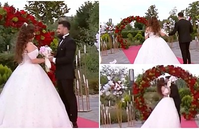 Emoționați, Roberta și Andi și-au rostit jurămintele de iubire. Cum a început povestea lor