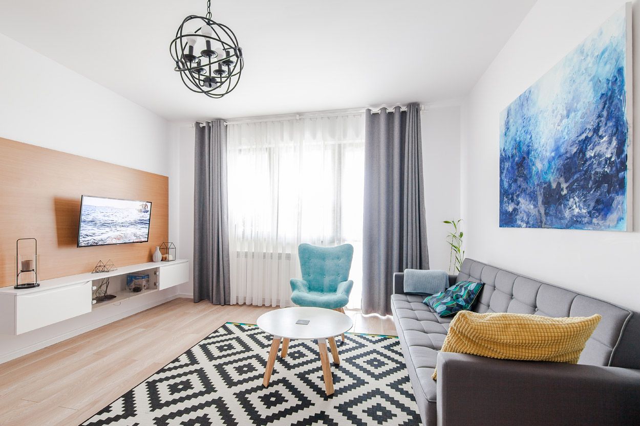 Stil scandinav  Amenajarea unui apartament de 80 mp din Bucuresti