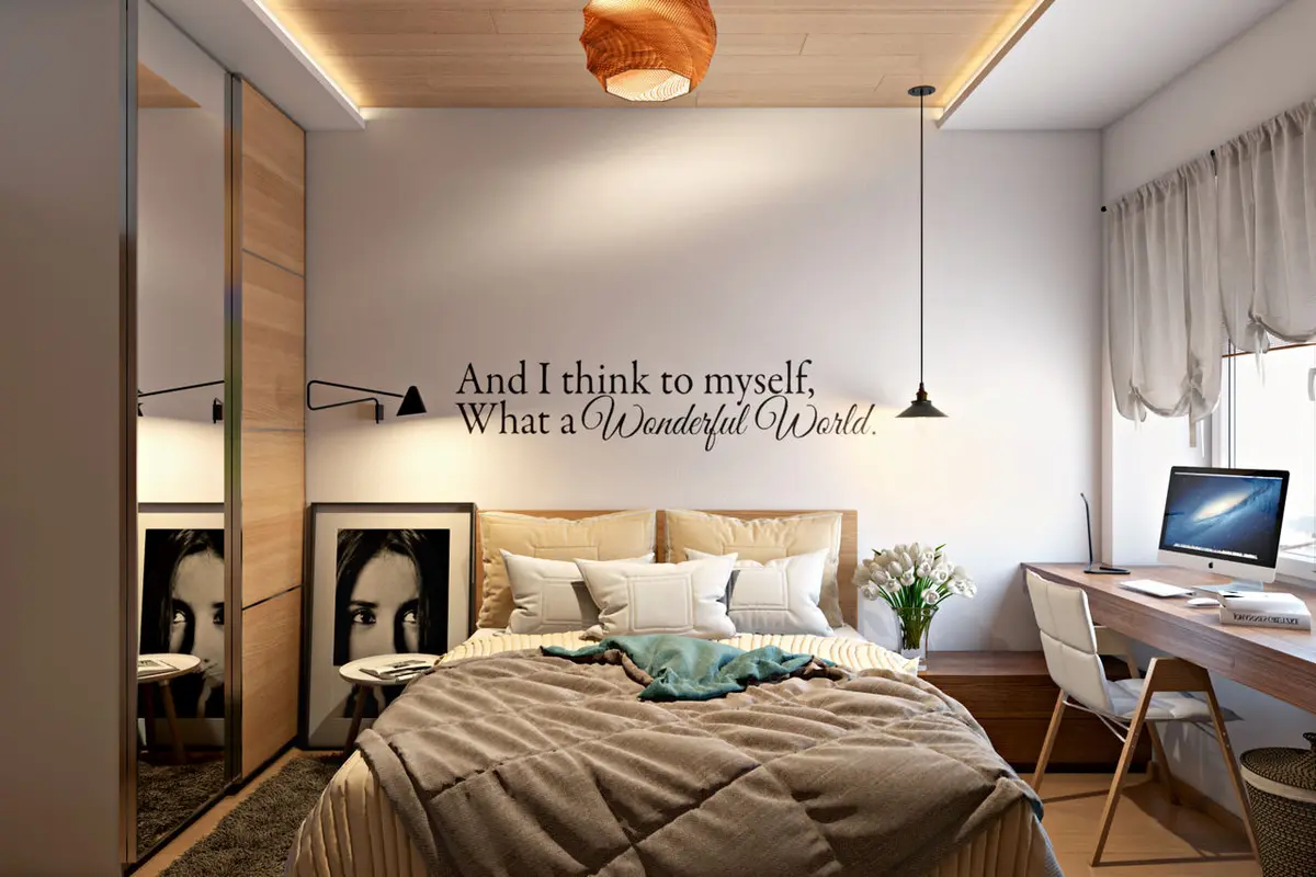 Un apartament de 3 camere amenajat pentru o familie cu 4 membri