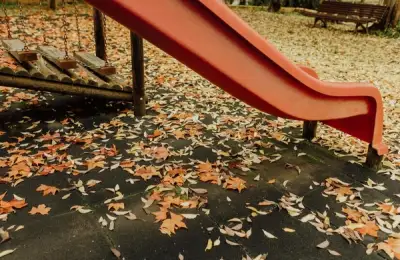 Creating a Backyard Playground in Autumn