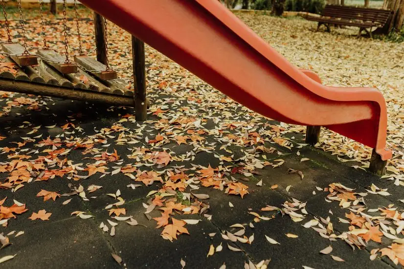 Creating a Backyard Playground in Autumn