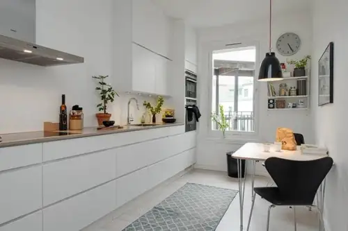 Diningul din bucatarie solutia la problema lipsei spatiului