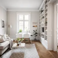 Decor elegant intr-un apartament de 43 mp