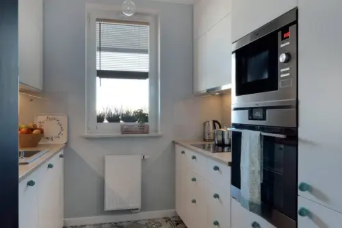 Apartament de 49 mp amenajat in stil contemporan