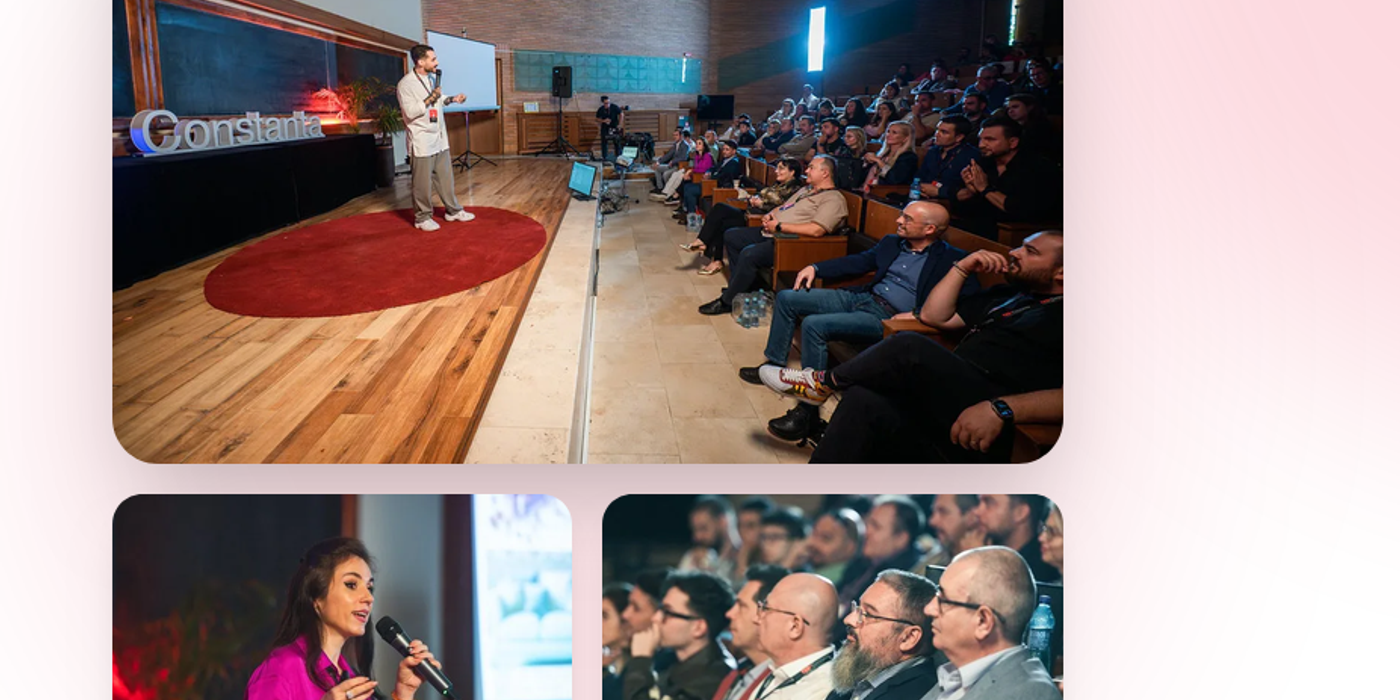 Iluzia de pe scena roșie/ Cum a salvat TEDxConstanța un format global transformat peste ocean în „scam” intelectual