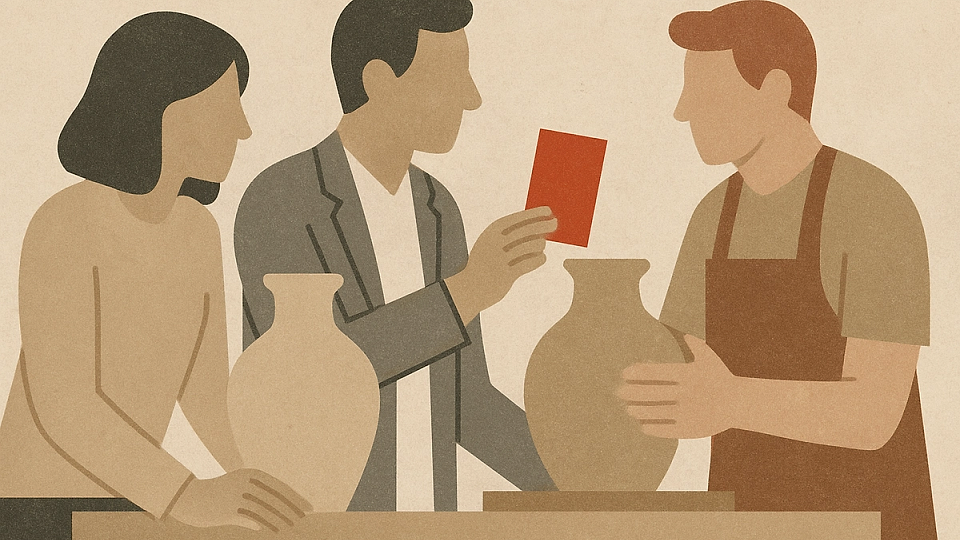 Proiecte colaborative: designer + client + artizan