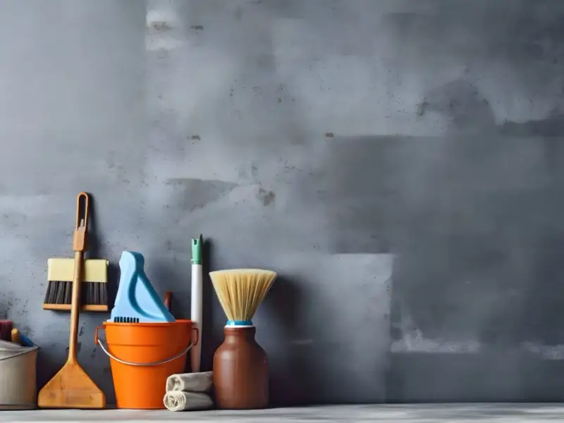 Cum sa iti aranjezi camera pentru uneltele de curatenie