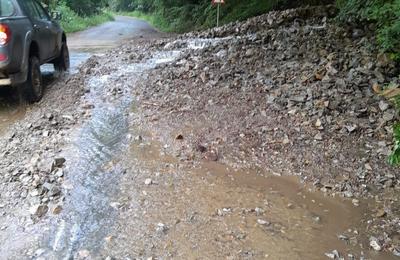 Drumuri județene afectate de fenomenele meteo extreme din ultimele zile