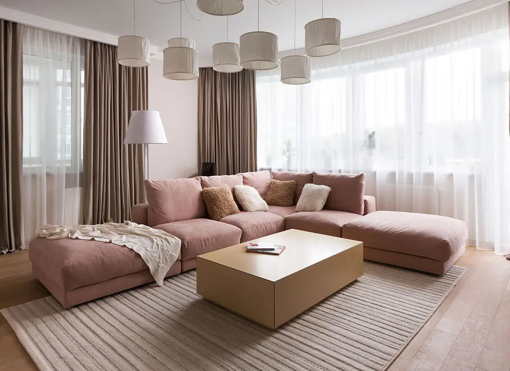 Design modern cu influente scandinave pentru 60 de mp