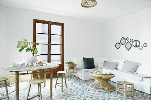 Amenajarea fermecatoare in stil mediteranean a unui apartament cu 3 camere