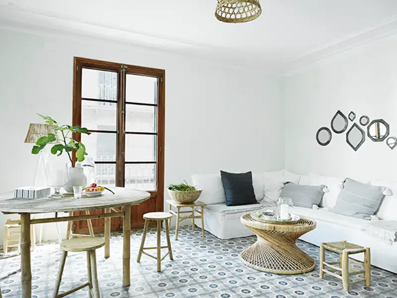 Amenajarea fermecatoare in stil mediteranean a unui apartament cu 3 camere