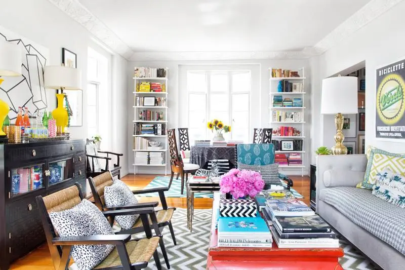 Un apartament central mic si colorat