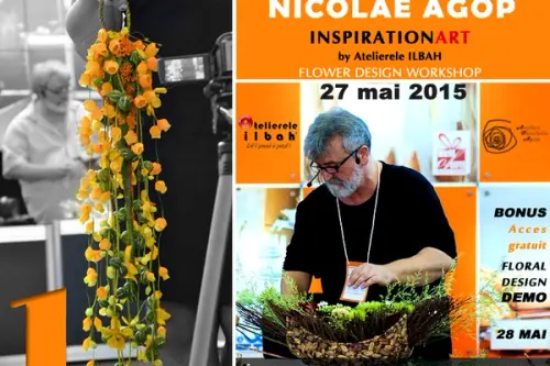 Workshop de arta florala o sursa de inspiratie pentru iubitorii de frumos