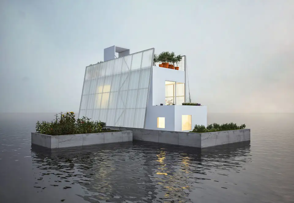 Casa plutitoare: o solutie pentru zonele predispuse inundatiilor
