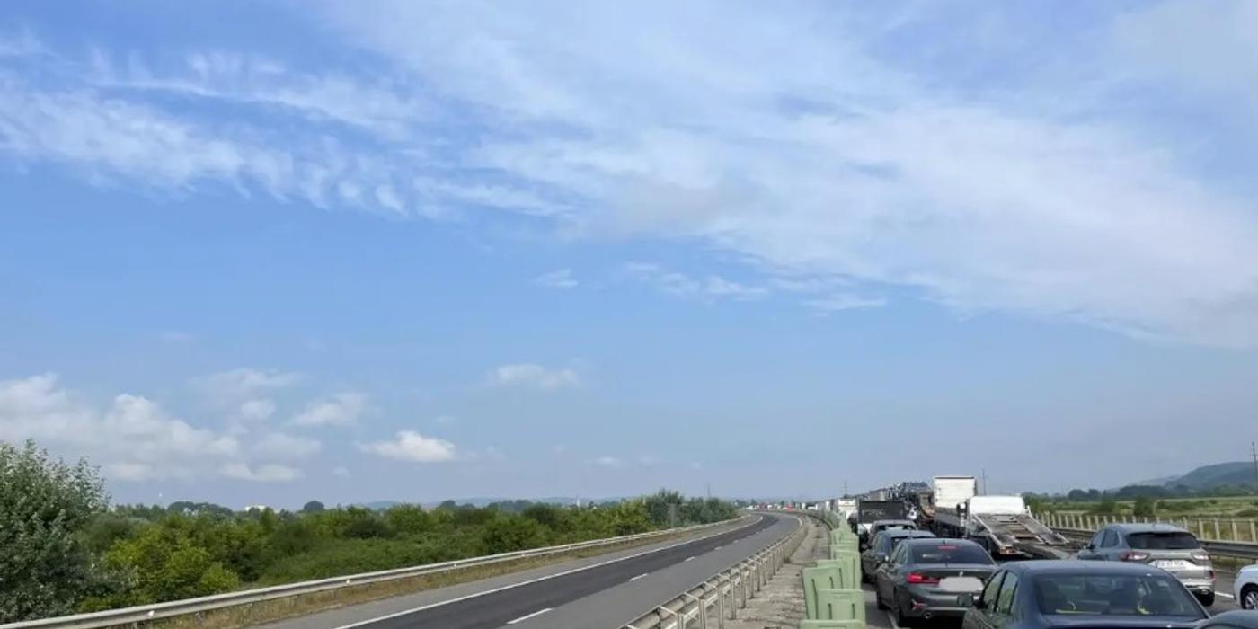 Accident rutier în această dimineață pe Autostrada A1 București-Pitești