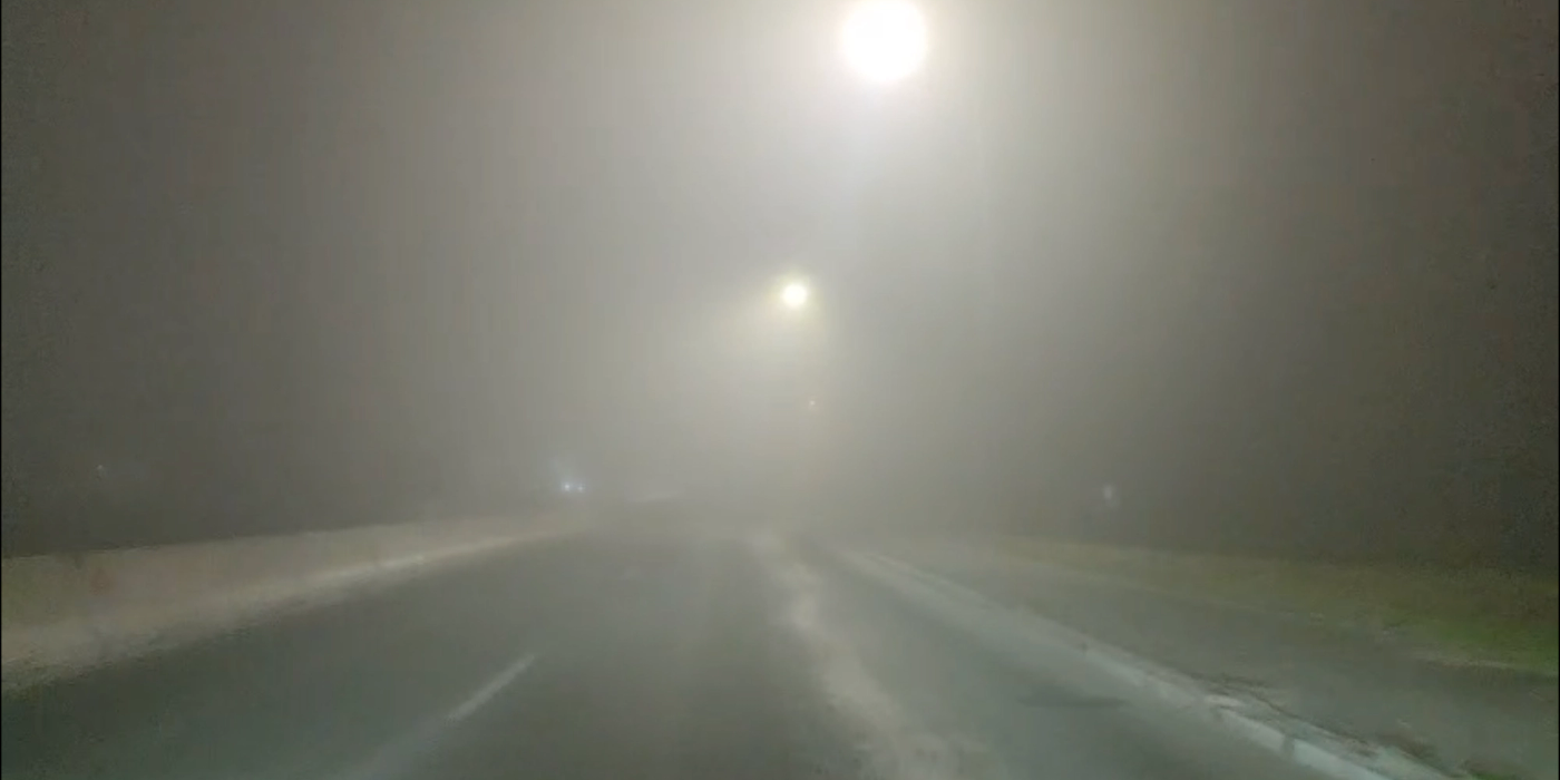 Alertă meteo: Județul Constanța sub Cod Galben de ceață densă. Vizibilitate extrem de scăzută pe arterele principale