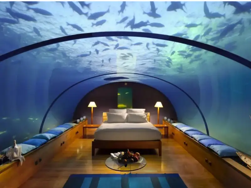 Conrad Maldives, Insula Rangali-povestea designului și arhitecturii sale inedite