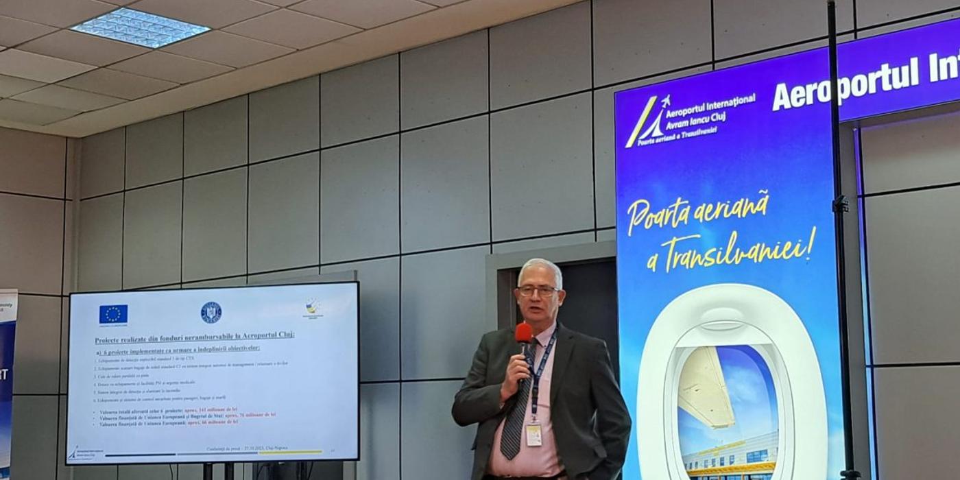 Aeroportul Internațional Cluj a finalizat implementarea proiectului ”Cale de rulare paralelă cu pista”