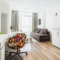 Un apartament de 2 camere amenajat in 37mp pentru o familie cu un copil