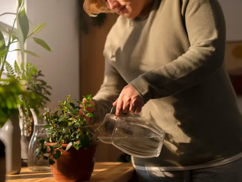 Apa oxigenată: un aliat surprinzător pentru sănătatea plantelor tale