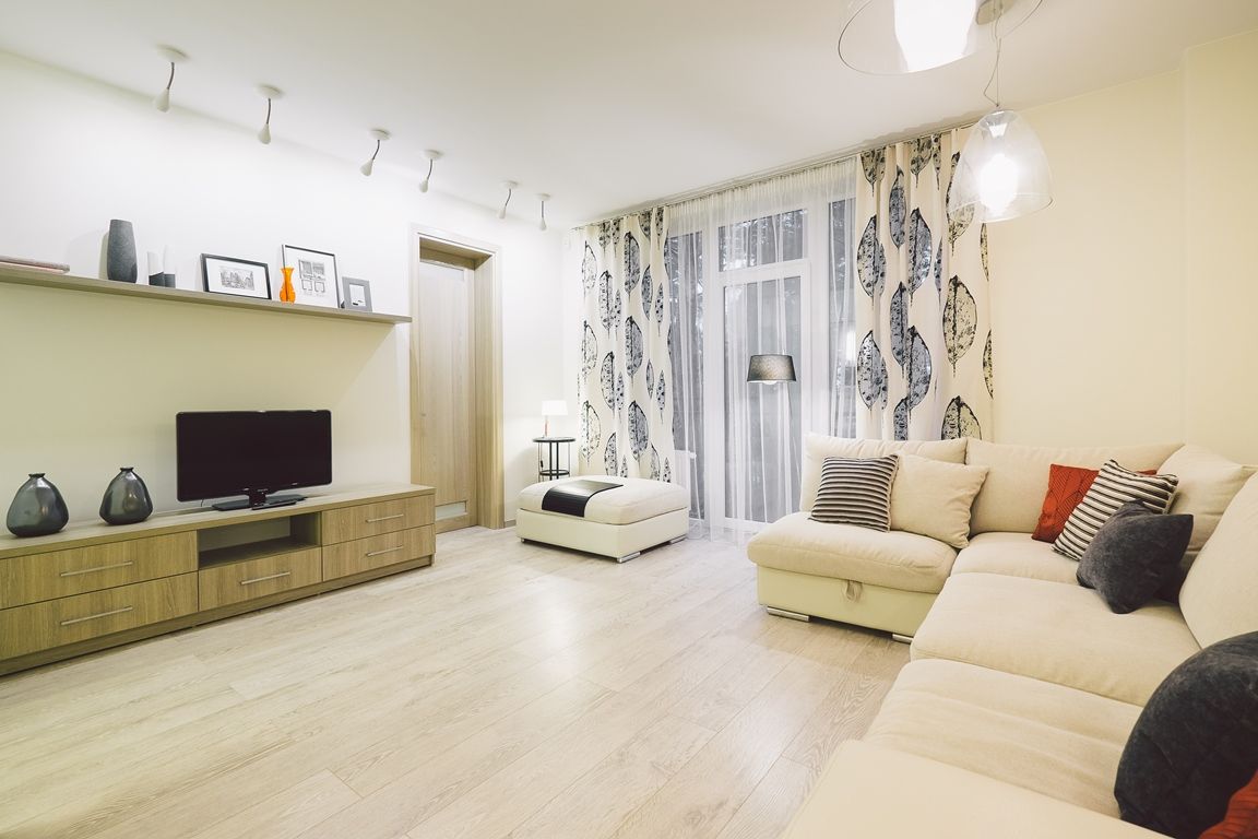 Apartament de 48 mp cu accent pe spatiile comune