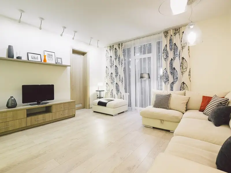 Apartament de 48 mp cu accent pe spatiile comune