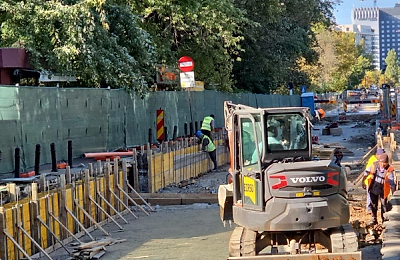 Șantiere deschise în București și în weekend: Lucrări la liniile de tramvai, rețeaua de termoficare și amenajări urbane pe Calea 13 Septembrie