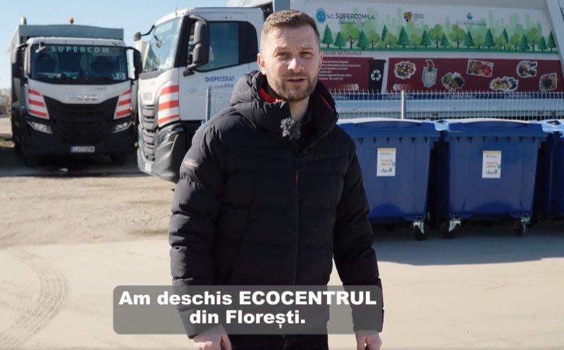 Bogdan Pivariu: Am deschis Ecocentrul din Florești!