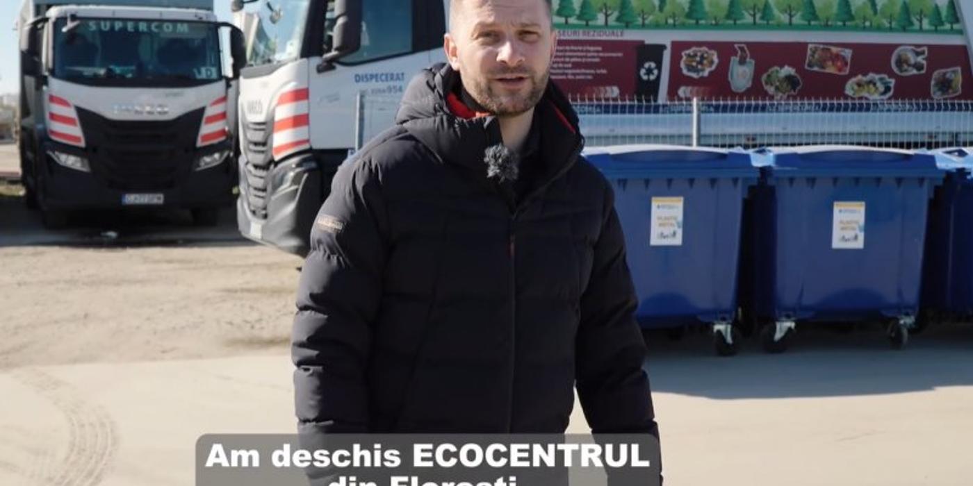 Bogdan Pivariu: Am deschis Ecocentrul din Florești!