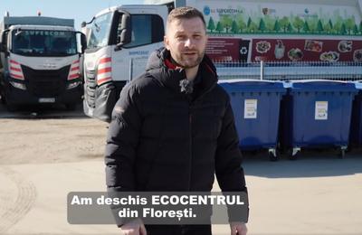 Bogdan Pivariu: Am deschis Ecocentrul din Florești!