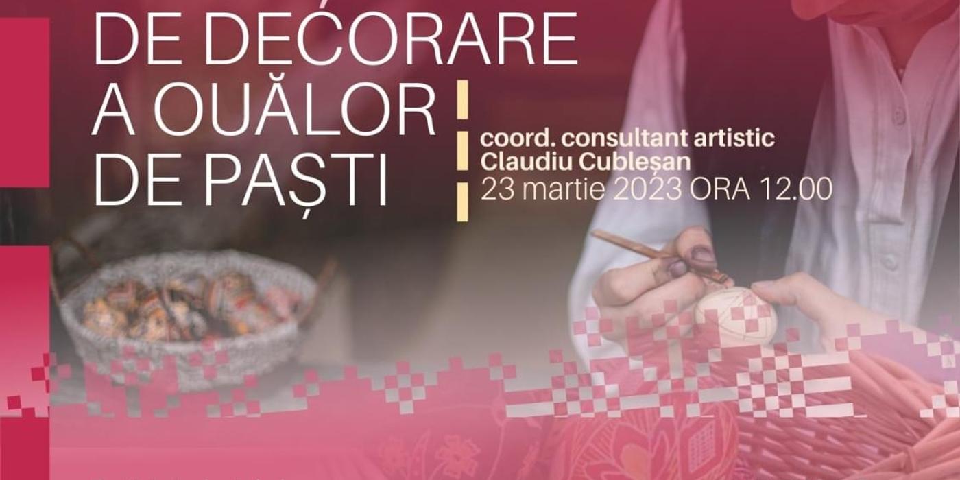 Proiectul educativ ,,Tehnici tradiționale de decorare a ouălor de Paște” este în plină desfășurare la Cluj