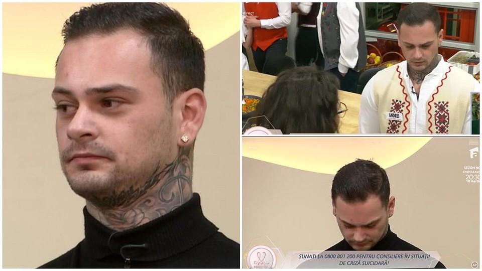 Andrei, mărturisiri dureroase din trecutul său. Băiatul s-a confruntat cu depresia