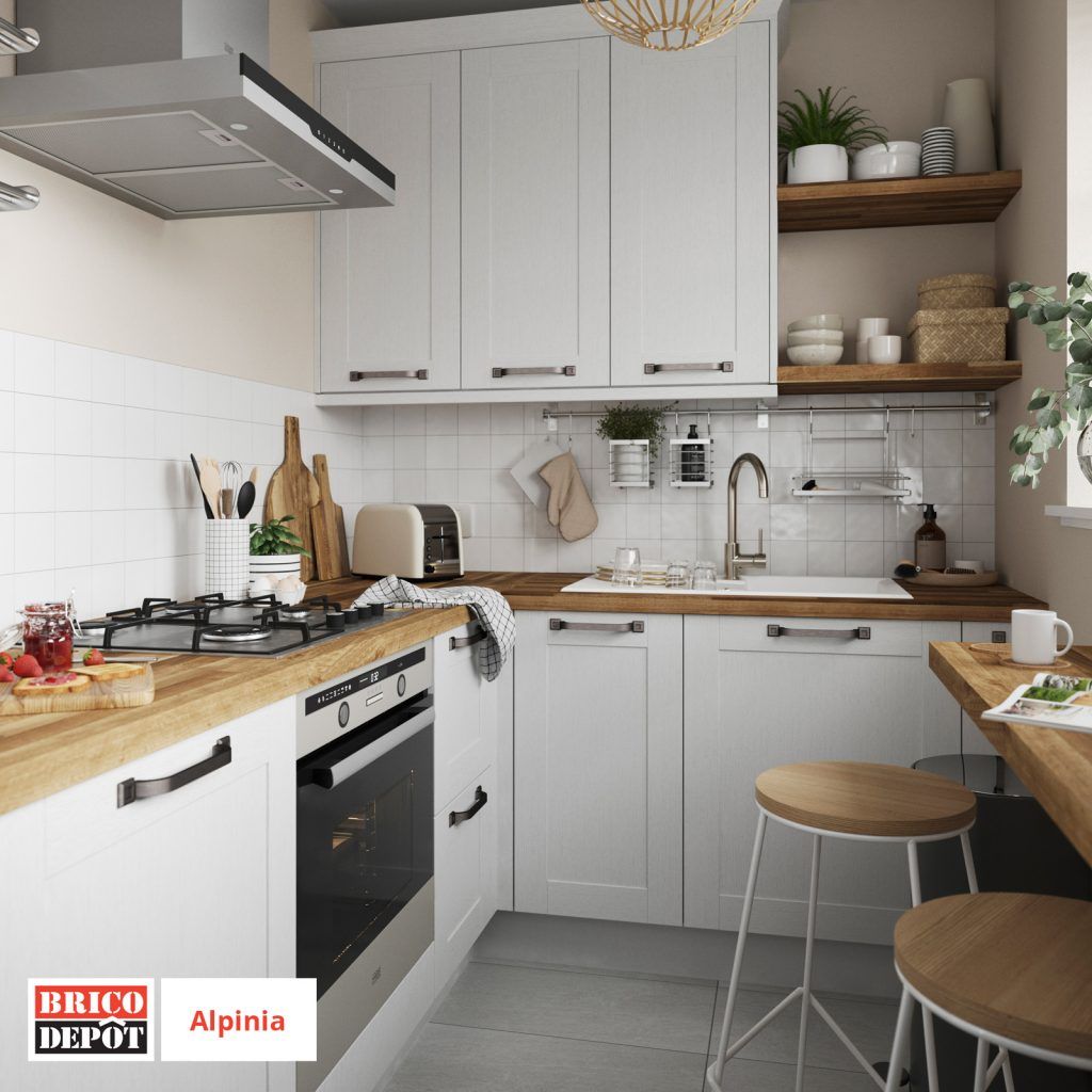 Modele de bucatarii realizate cu mobilier modular