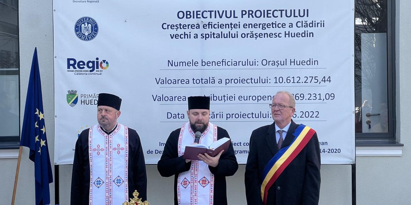 Spitalul orășenesc din Huedin fost reabilitat și dotat cu aparatură medicală. Valoarea investițiilor este de peste 25,5 milioane lei