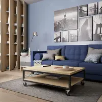 Spatiu functional in proiectul unui apartament de 65 mp