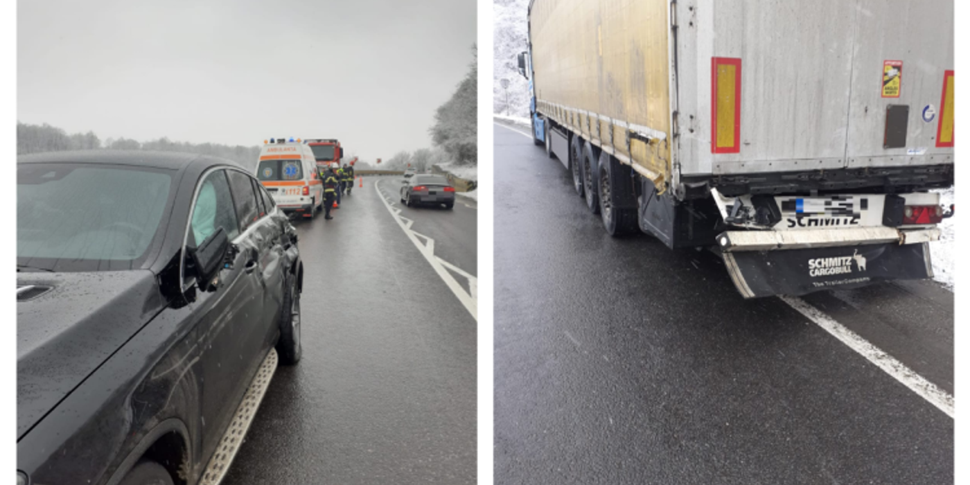Accident rutier pe raza localității Poieni