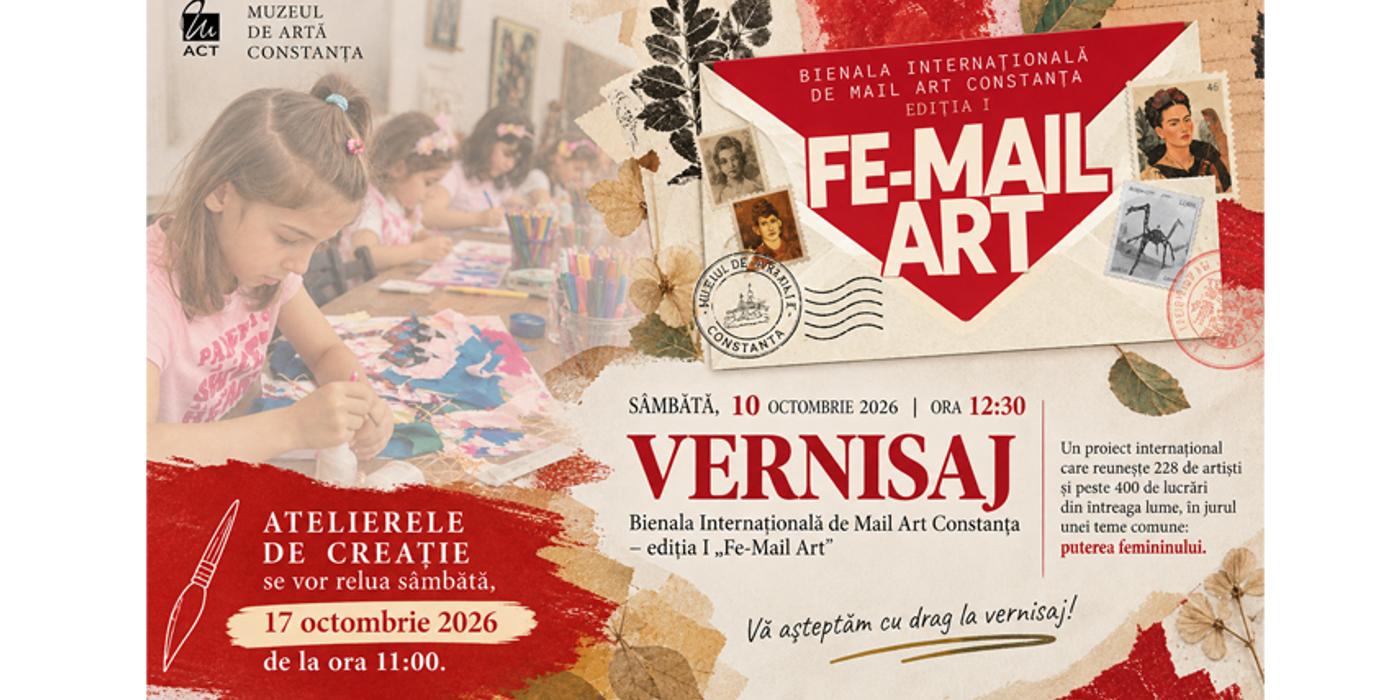Marea întâlnire de sâmbătă de la Muzeul de Artă. Când scrisorile din toată lumea opresc timpul la Constanța