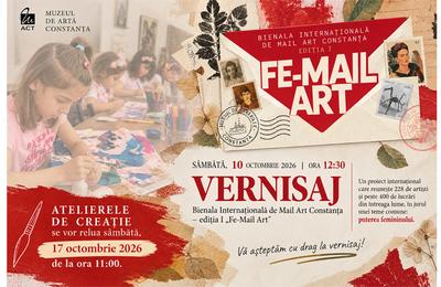 Marea întâlnire de sâmbătă de la Muzeul de Artă. Când scrisorile din toată lumea opresc timpul la Constanța