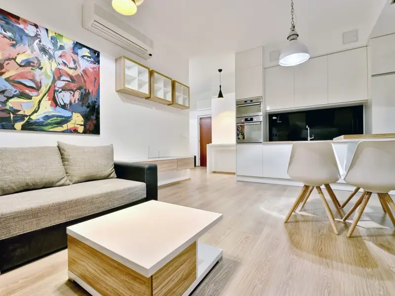 Apartament de 70 mp amenajat intr-o mansarda