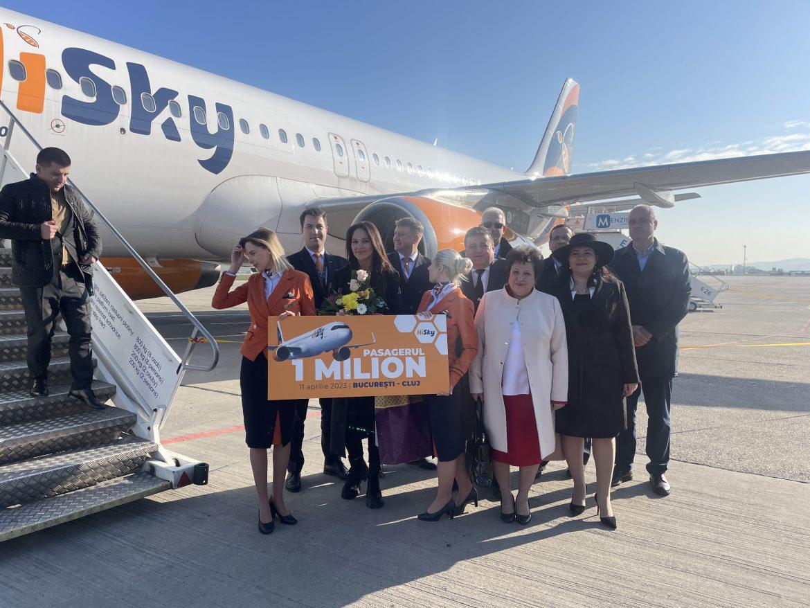 O tânără din Bistrița va călători gratuit timp de 1 an de zile cu avionul
